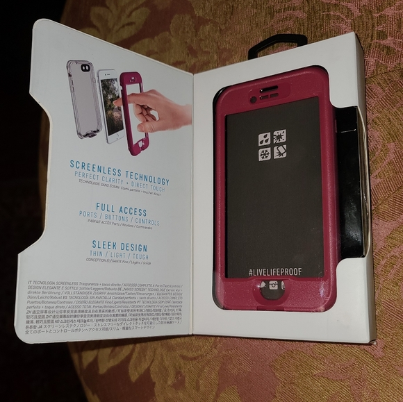 New iPhone LifeProof Nuud Screenless Fearless Case - Picture 1 of 6